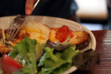 croque monsieur (or madame)