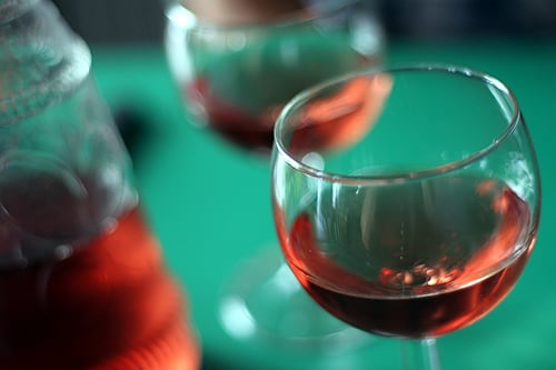 rosรฉ/rossato at pizzeria