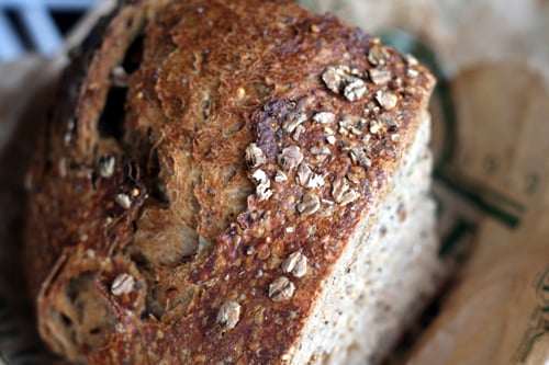 grainy bread
