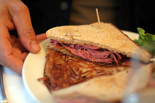 pastrami sandwich