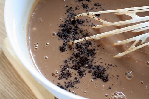 whisking pepper