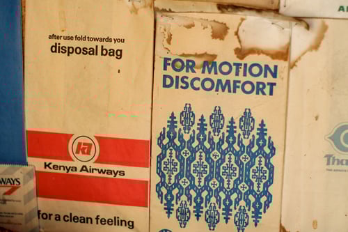 air sickness bags