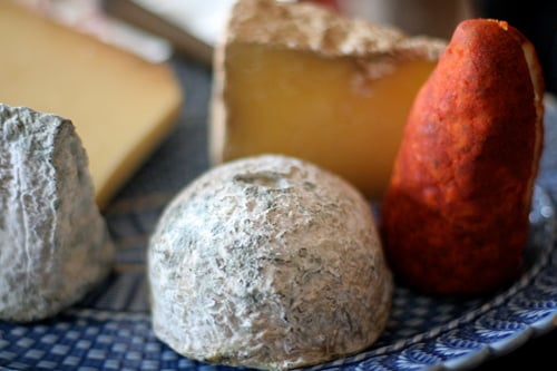french cheese platter