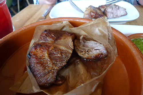 carnitas at Nopalito