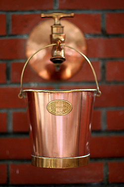 copper bucket