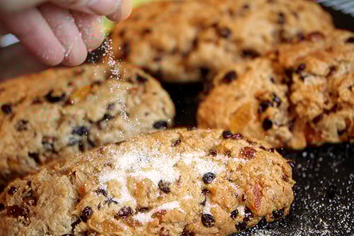 sugaring stollen