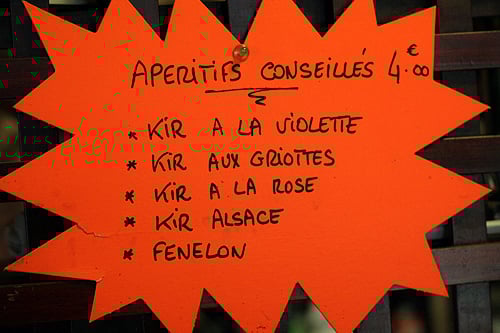 recommended aperitifs