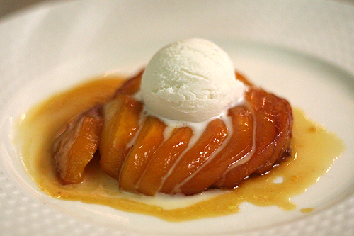 mango tart Tatin