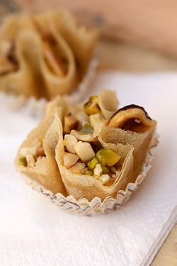 bird's nest pastry