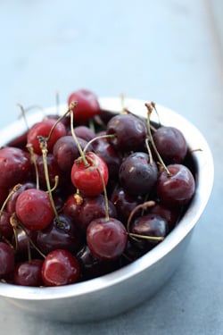 fresh cherries