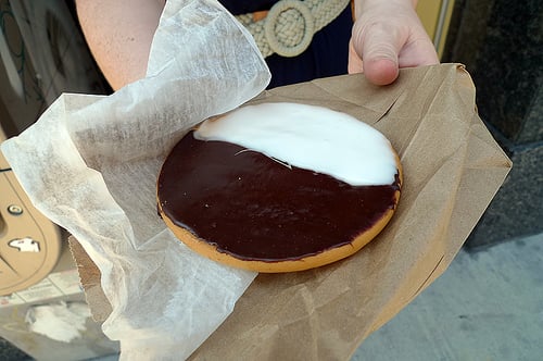 black & white cookie