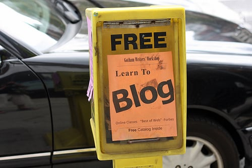 Learn to Blog