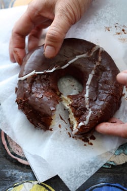 chocolate doughnut