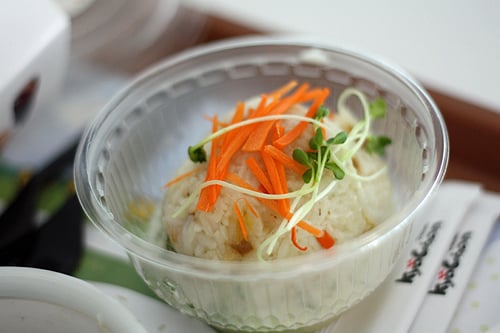 rice ball at Kyochon