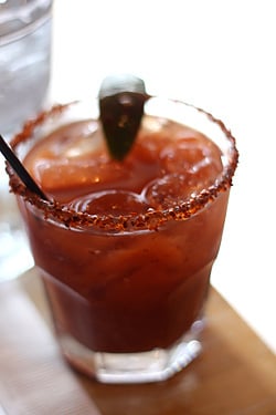 bloody mary cocktail
