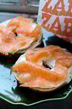 zabars bagels and lox