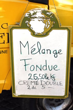 melange fondue