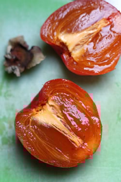 persimmons