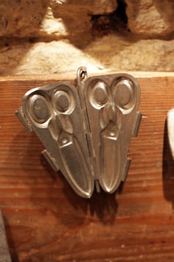 scissor chocolate molds