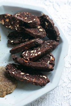 chocolate biscotti