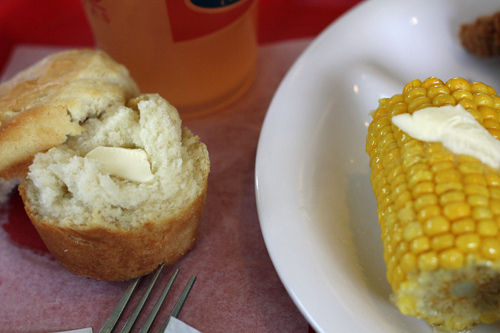 corn and corn bread