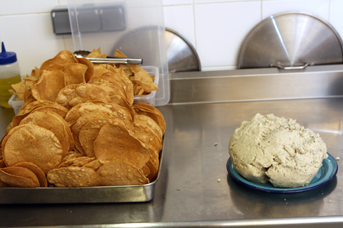 tortillas and dough