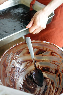 brownie batter