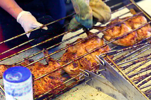 roast chicken / poulet rôti