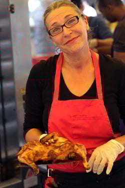 roast chicken / poulet rôti