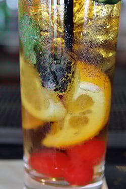 Pimm's cup fruit