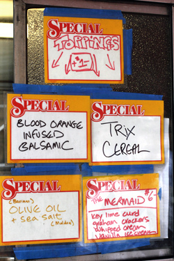 ice cream specials