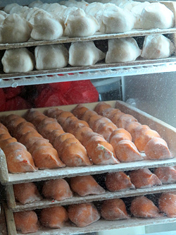 korean dumpling rack