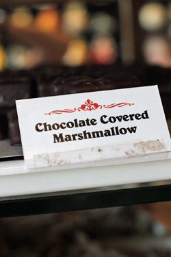 chocolate covered marshmallows