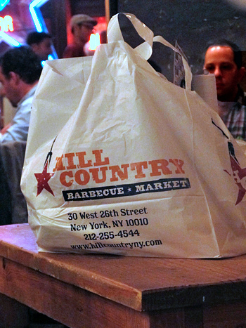 hill country bbq bag