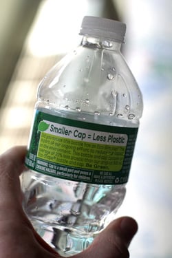 plastic water bottle