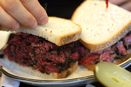 pastrami sandwich