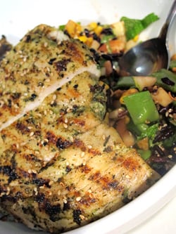 chicken at republic in nyc