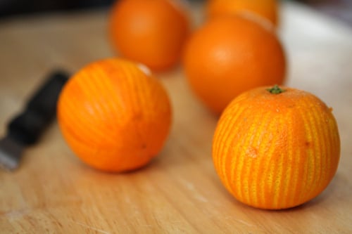 orange crème anglaise