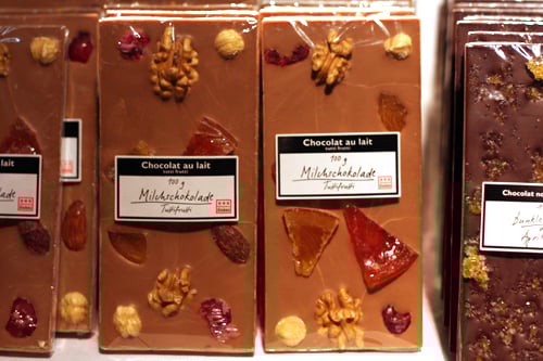 swiss milk chocolates bars