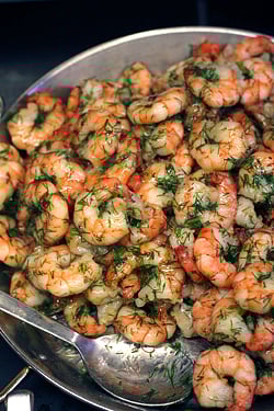 shrimp and dill