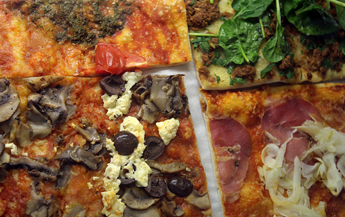 pizza at bourke street bakery