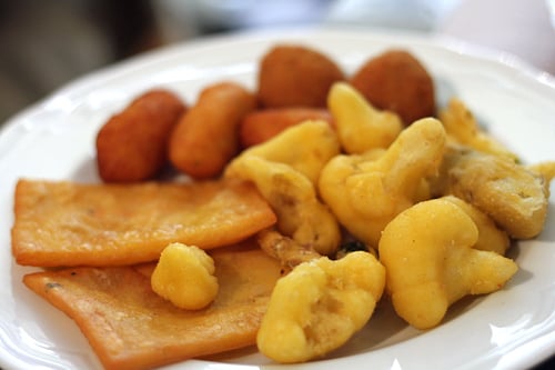 Fried foods in Milano