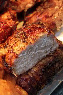 roasted pork