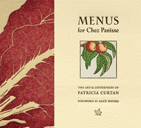 menus for chez panisse