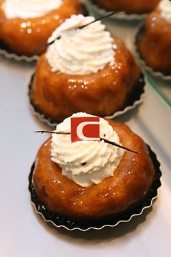 baba au rhum at La Pâtisserie