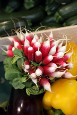 french radishes