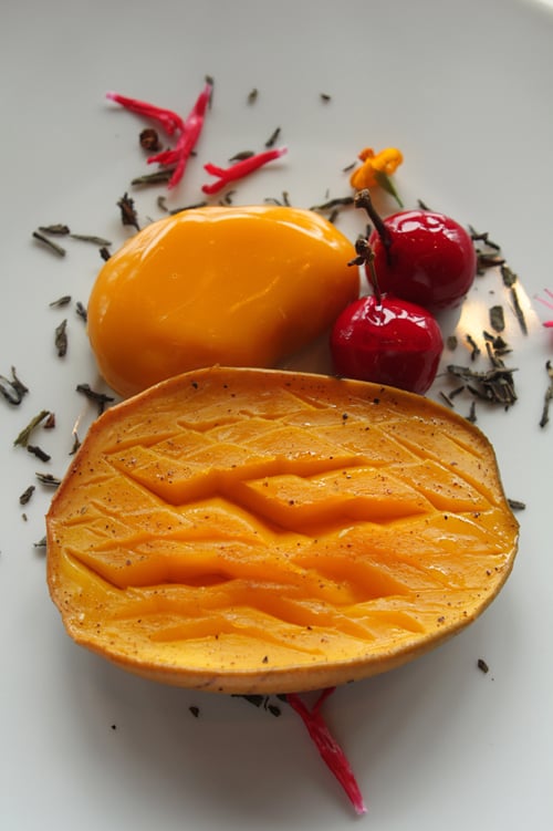 roasted mango