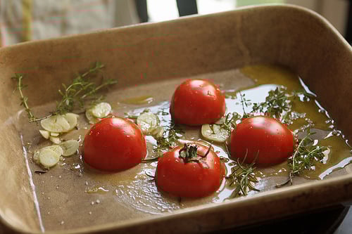 oven-roasted tomatoes 