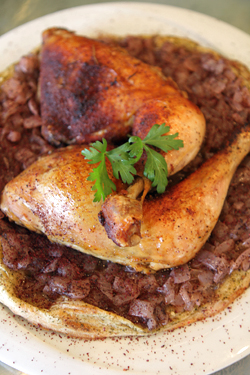 chicken baked in pita