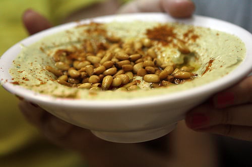 hummus in Jerusalem 